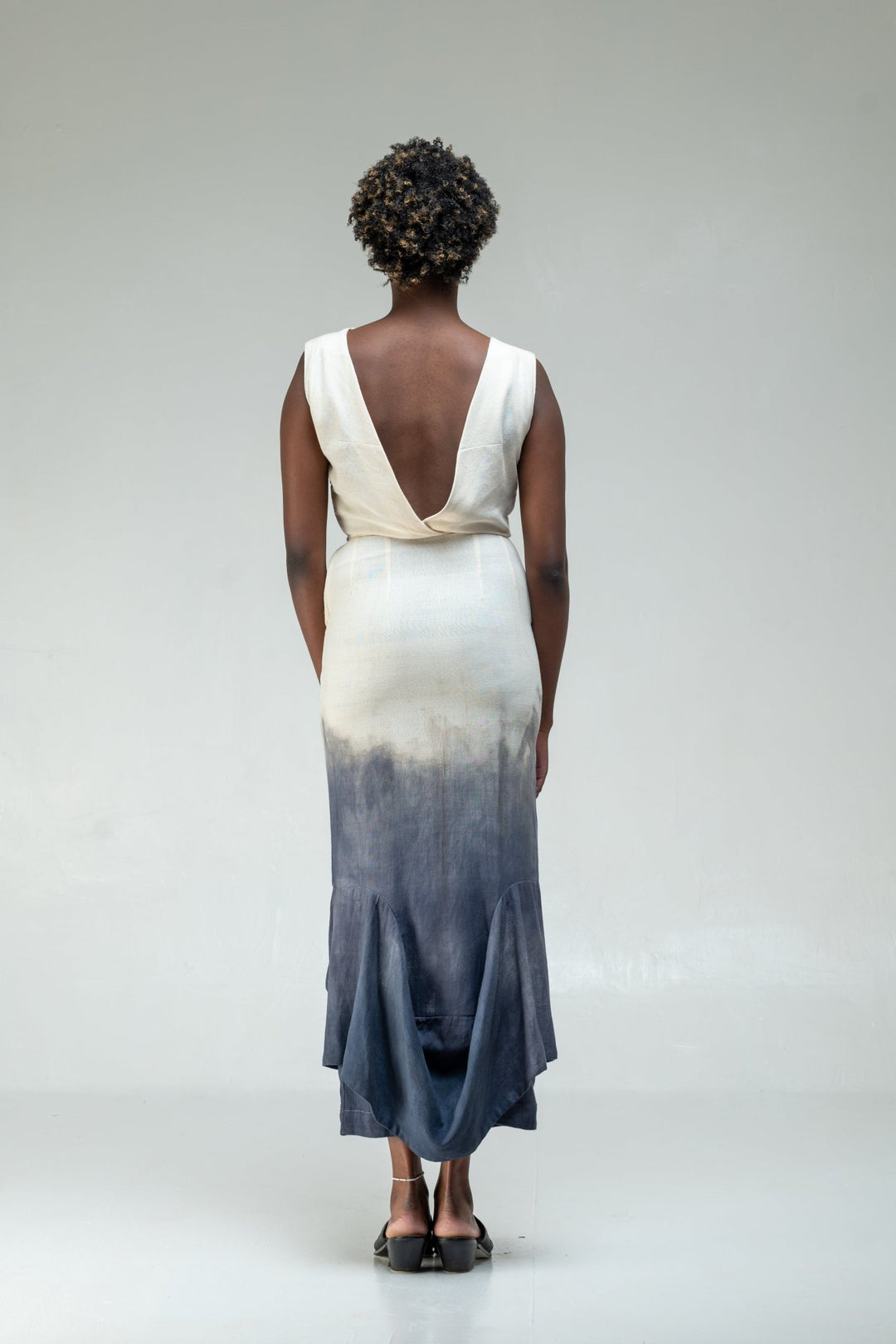 DHAMA DRESS | OBSIDIAN DAWN | HANDWOVEN - Katush Store