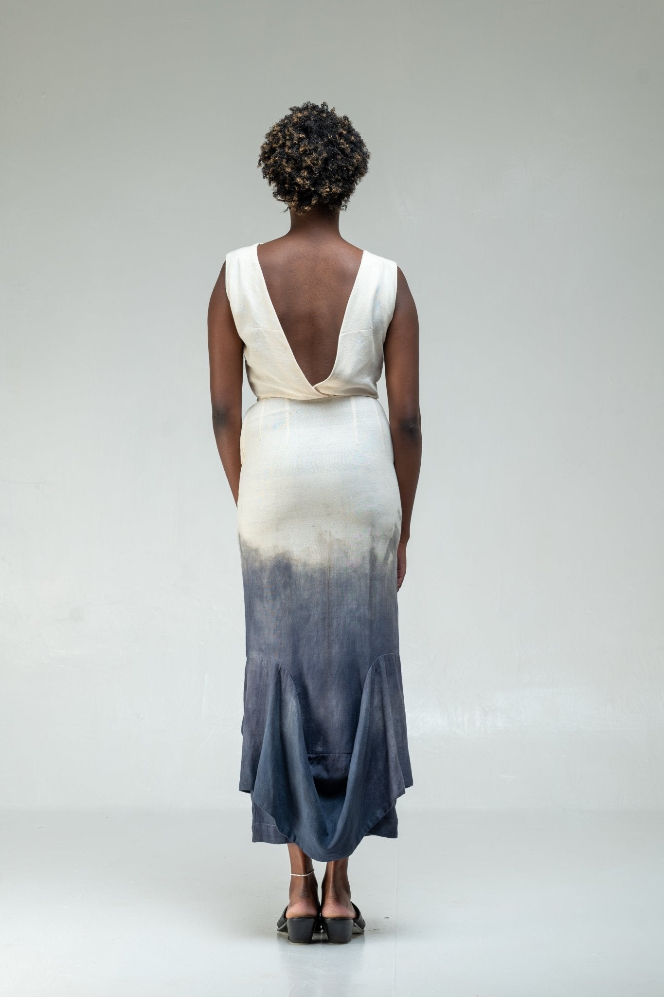 DHAMA DRESS | OBSIDIAN DAWN | HANDWOVEN - Katush Store