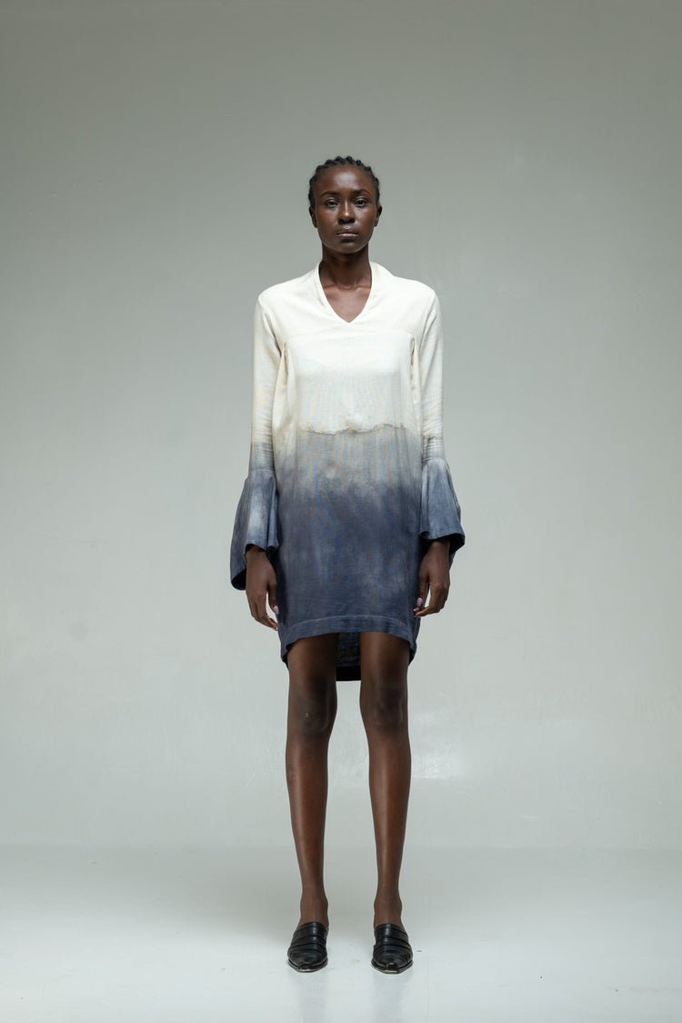 JAWABU DRESS | OBSIDIAN DAWN | HANDWOVEN - Katush Store