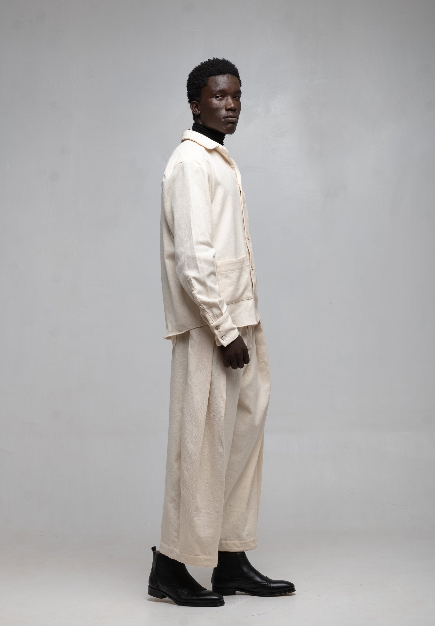 KWARU TROUSER NATURAL COTTON | UNISEX - Katush Store