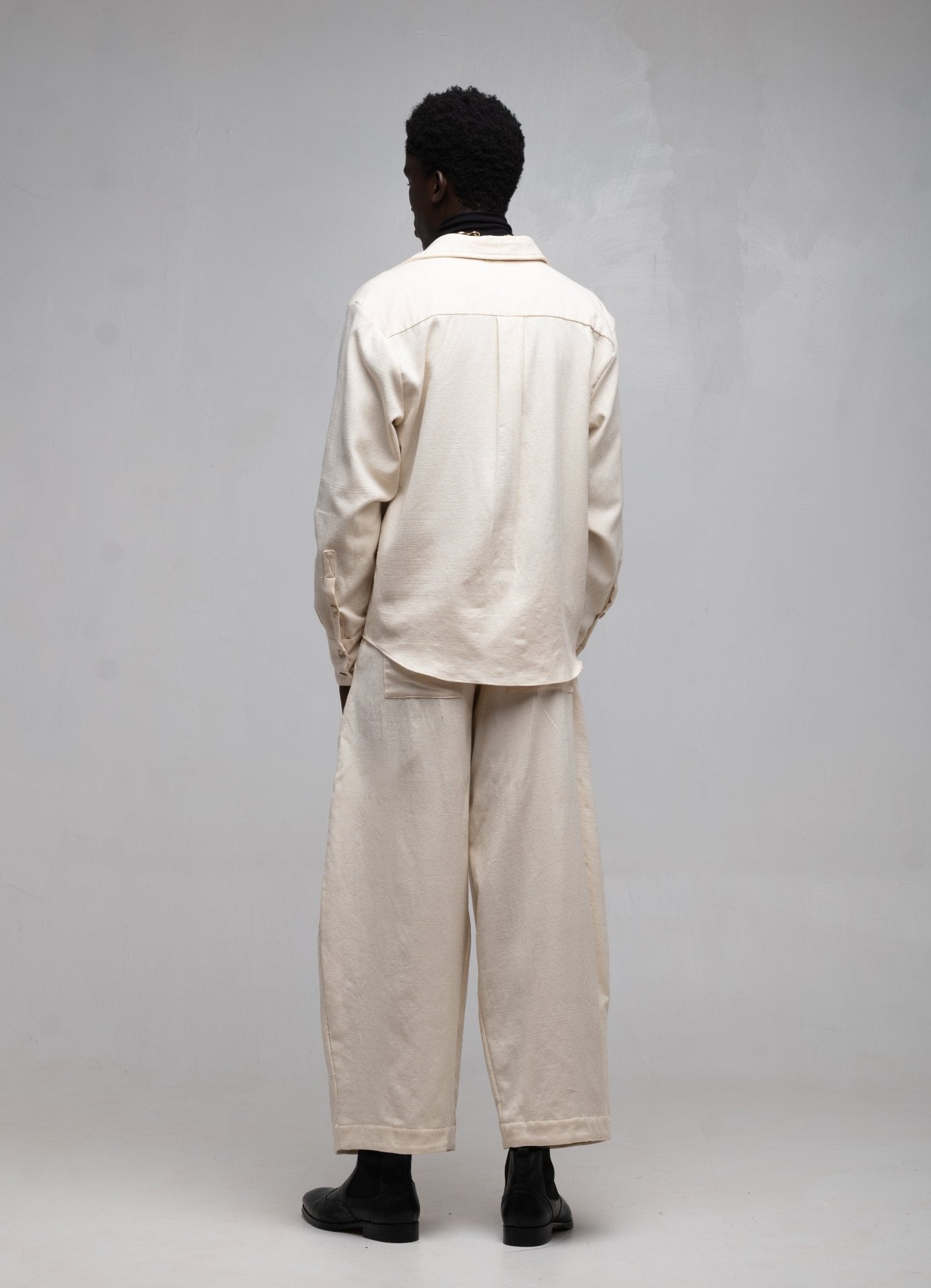 KWARU TROUSER NATURAL COTTON | UNISEX - Katush Store