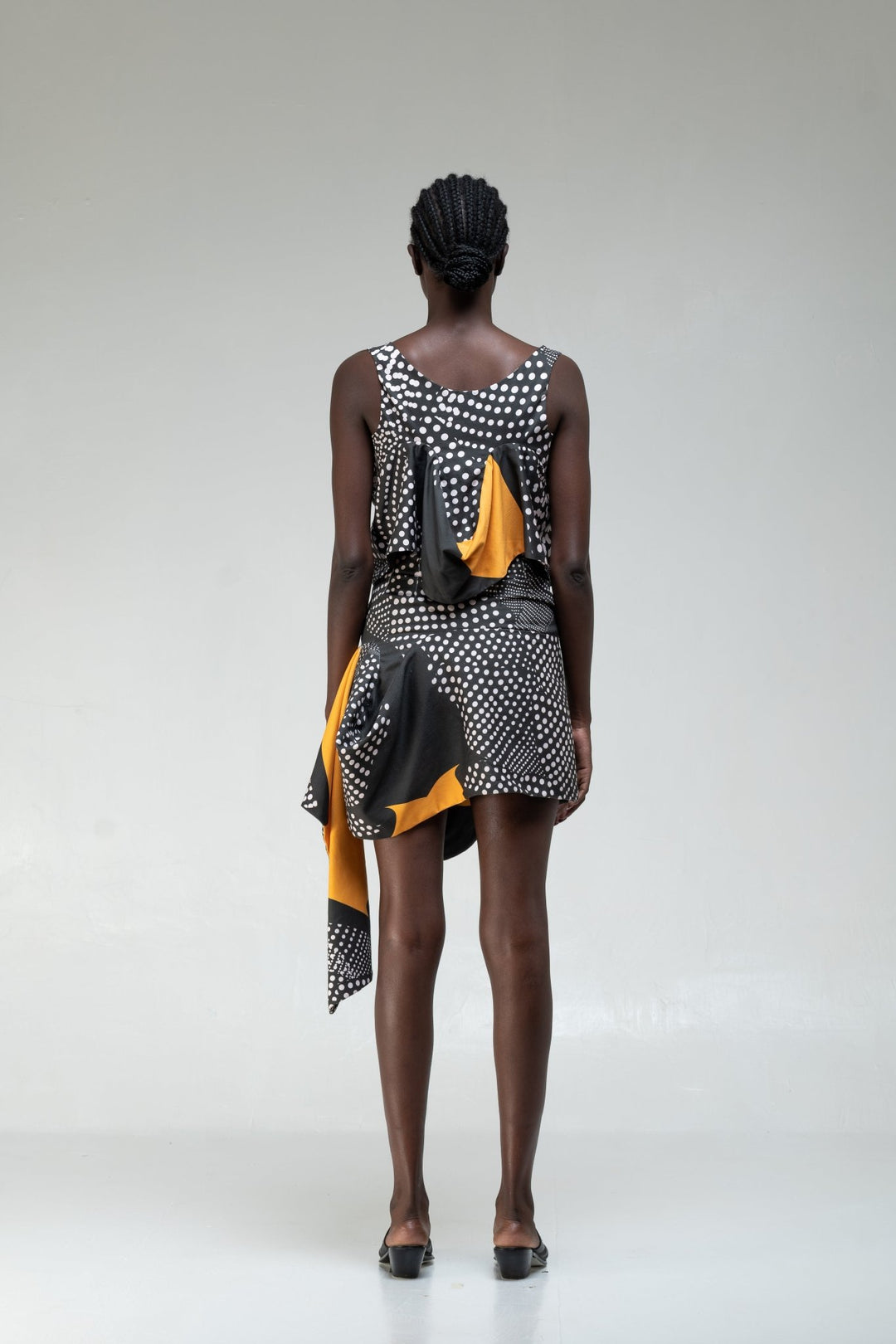 RAFIKI MINI SKIRT | OBSIDIAN DAWN - Katush Store