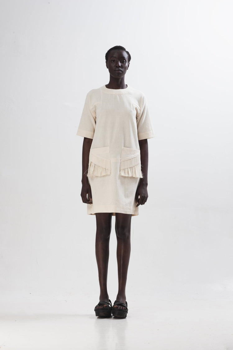 MPENZI HANDWOVEN DRESS - Katush Store