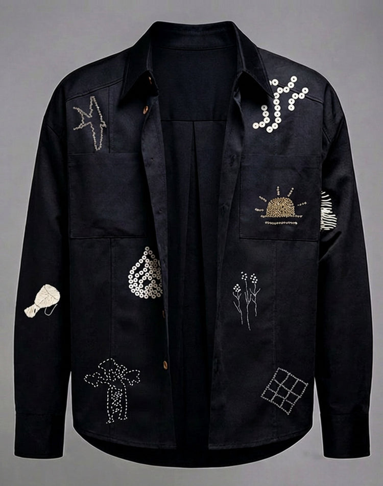 BLACK TU KAZINI SHIRT - Katush Store