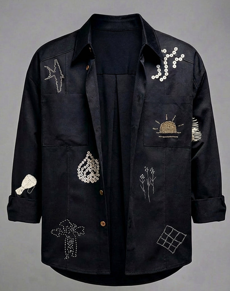 BLACK TU KAZINI SHIRT - Katush Store