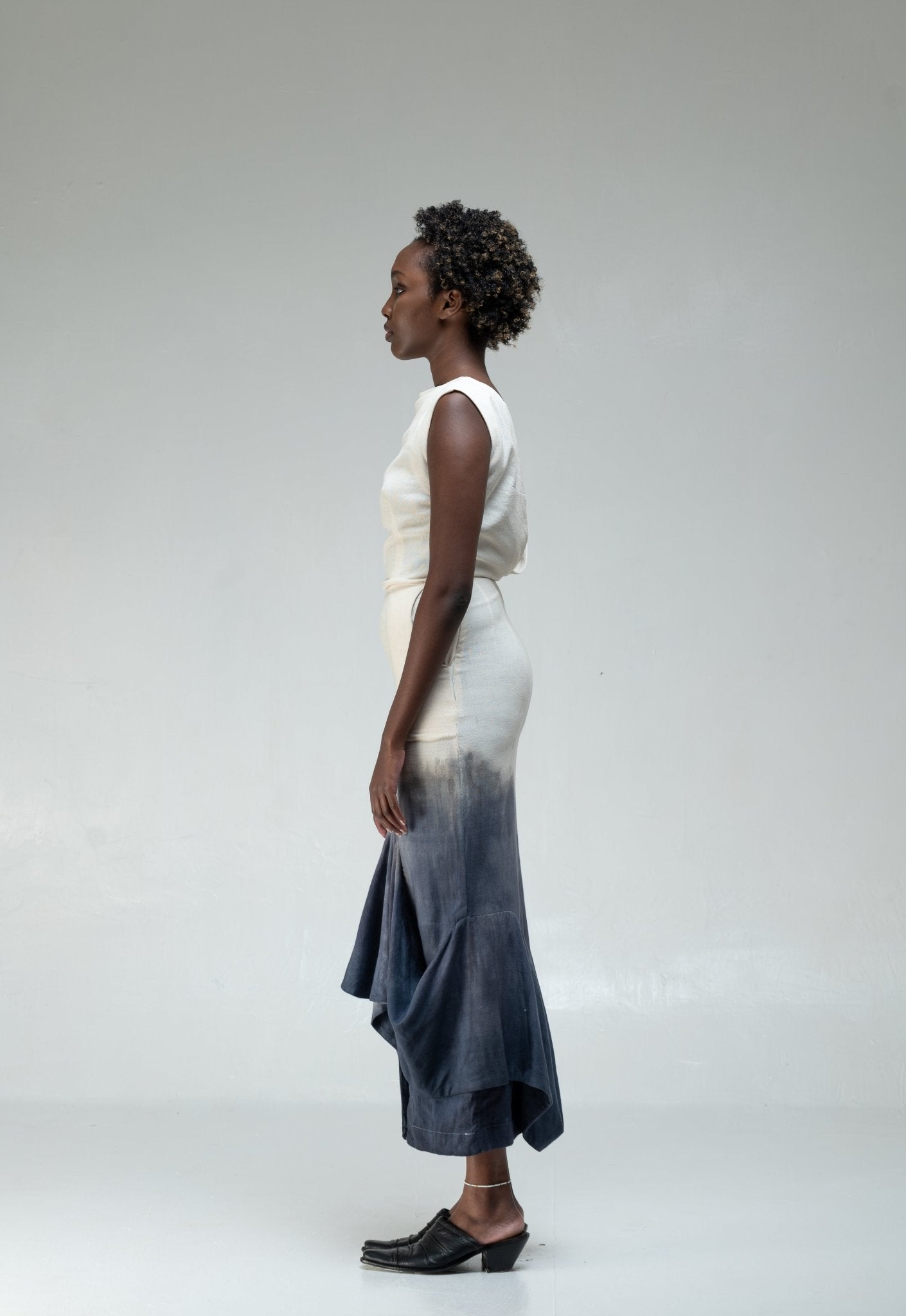 DHAMA DRESS | OBSIDIAN DAWN | HANDWOVEN - Katush Store