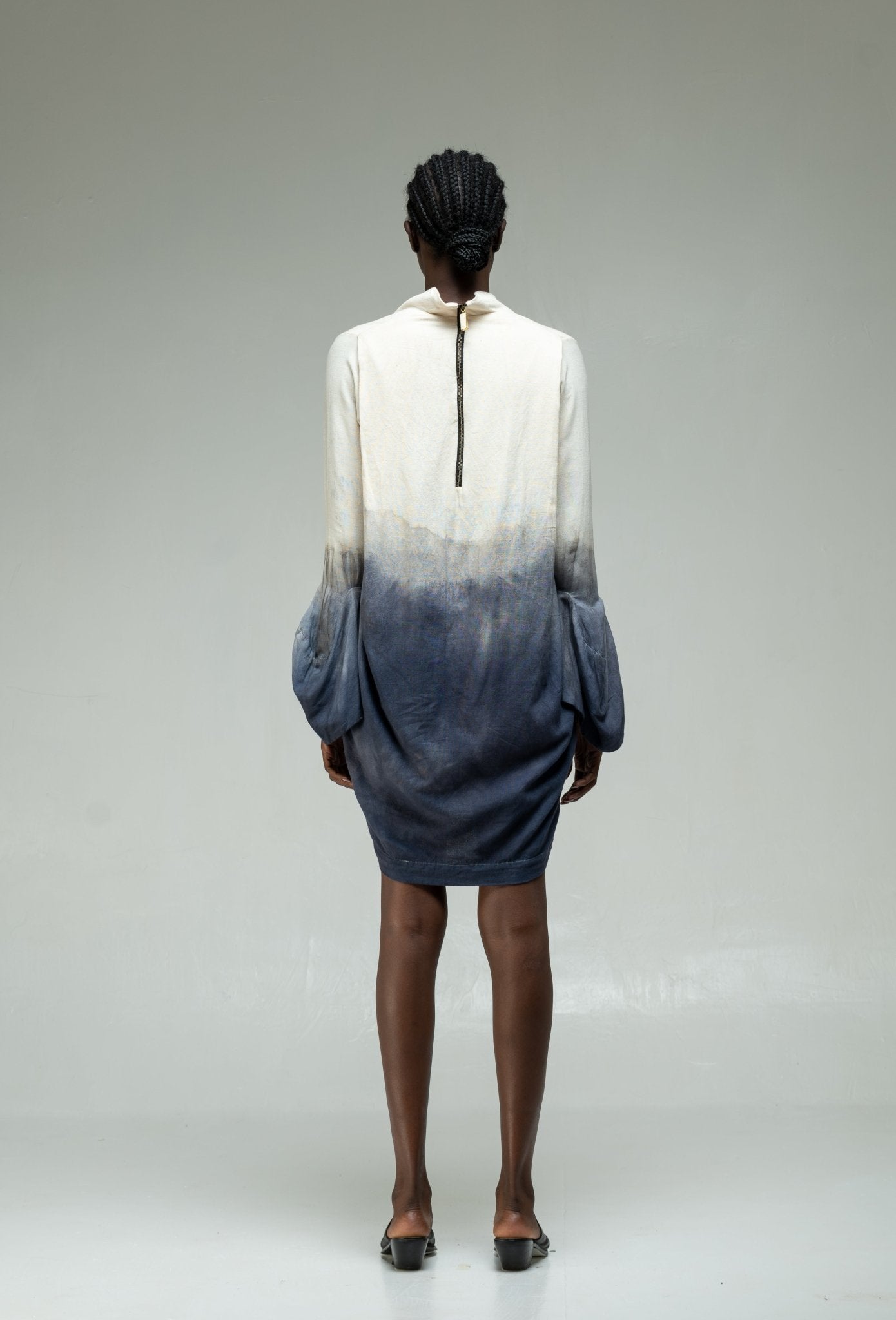 JAWABU DRESS | OBSIDIAN DAWN | HANDWOVEN - Katush Store