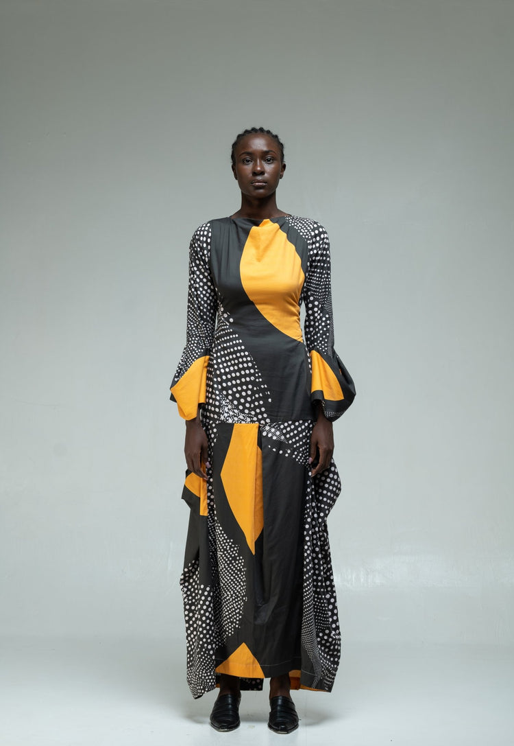 RINDA DRESS | OBSIDIAN DAWN - Katush Store