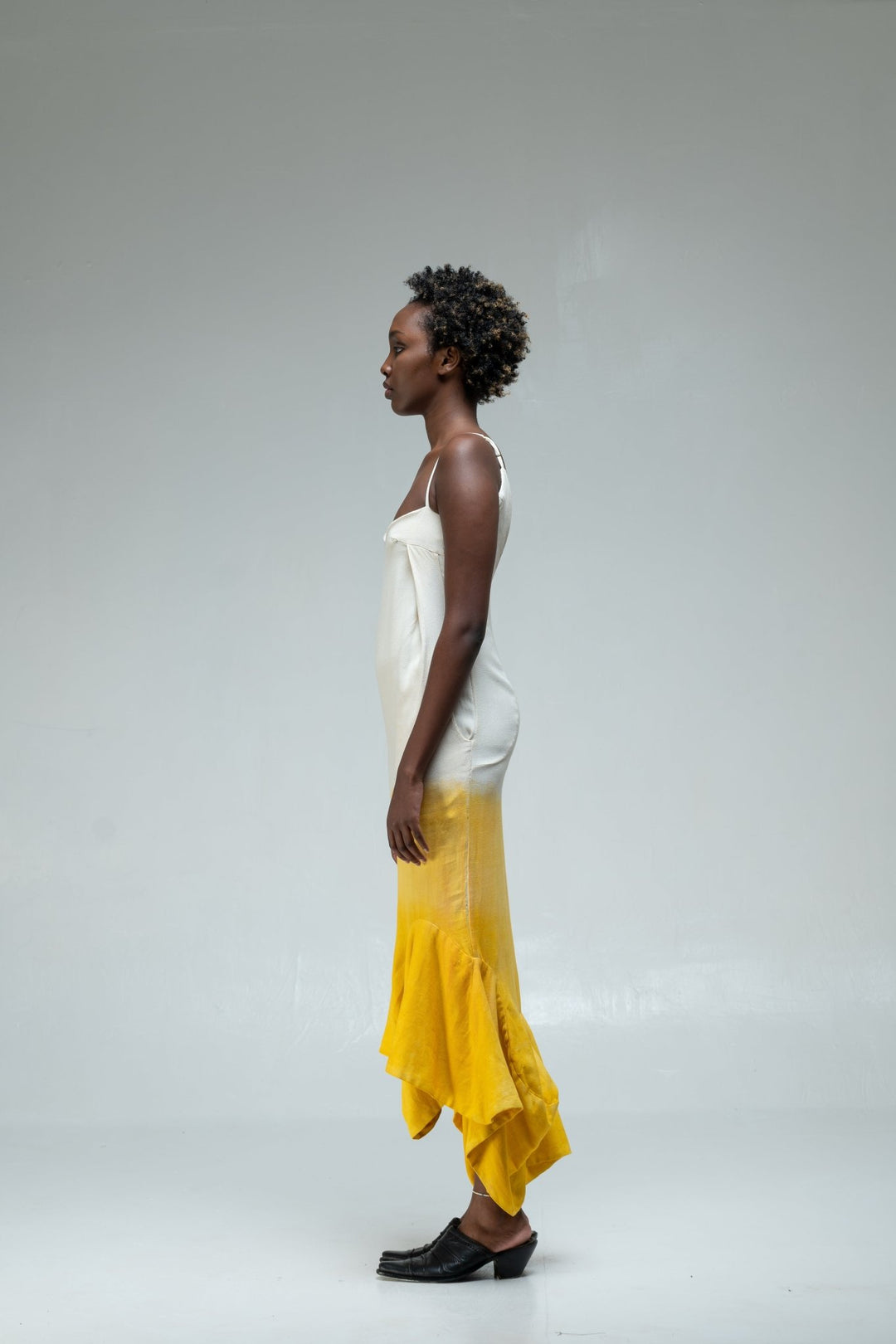 SEMI DRESS - HANDWOVEN | OBSIDIAN DAWN - Katush Store