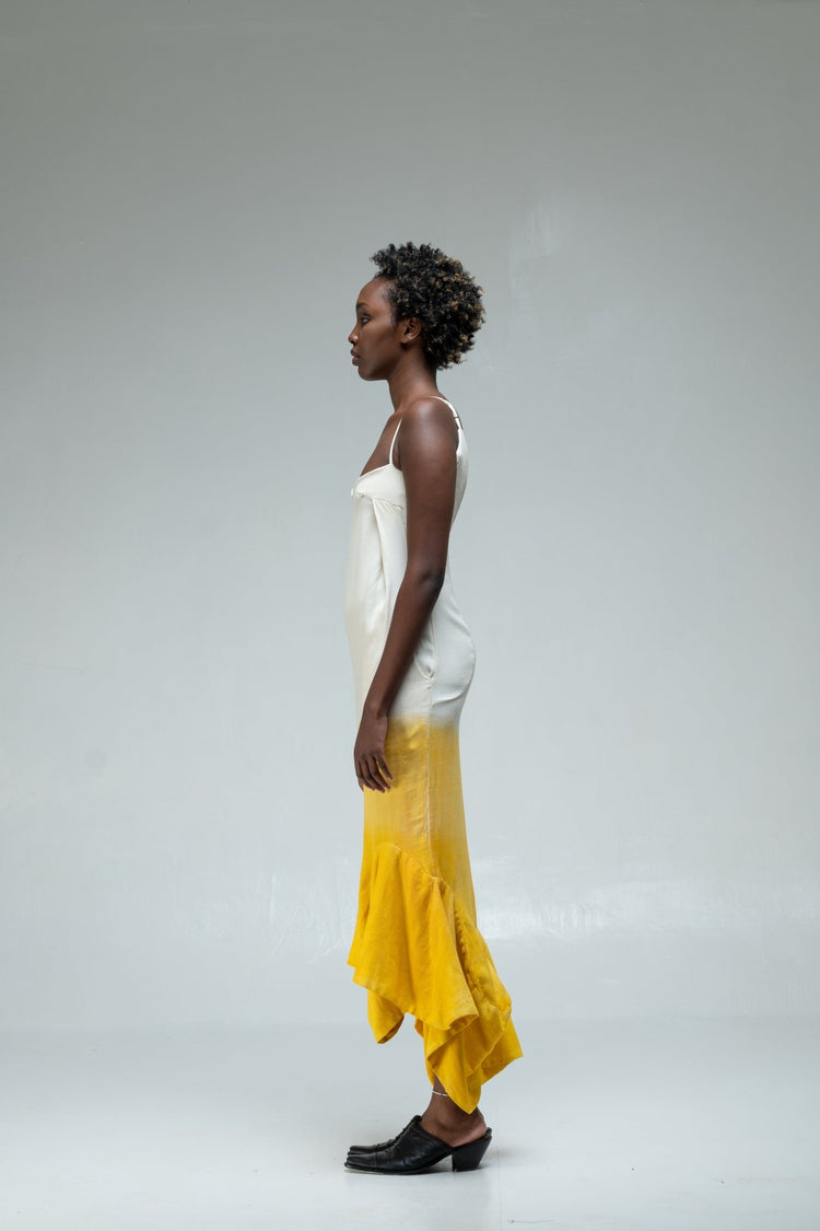 SEMI DRESS - HANDWOVEN | OBSIDIAN DAWN - Katush Store