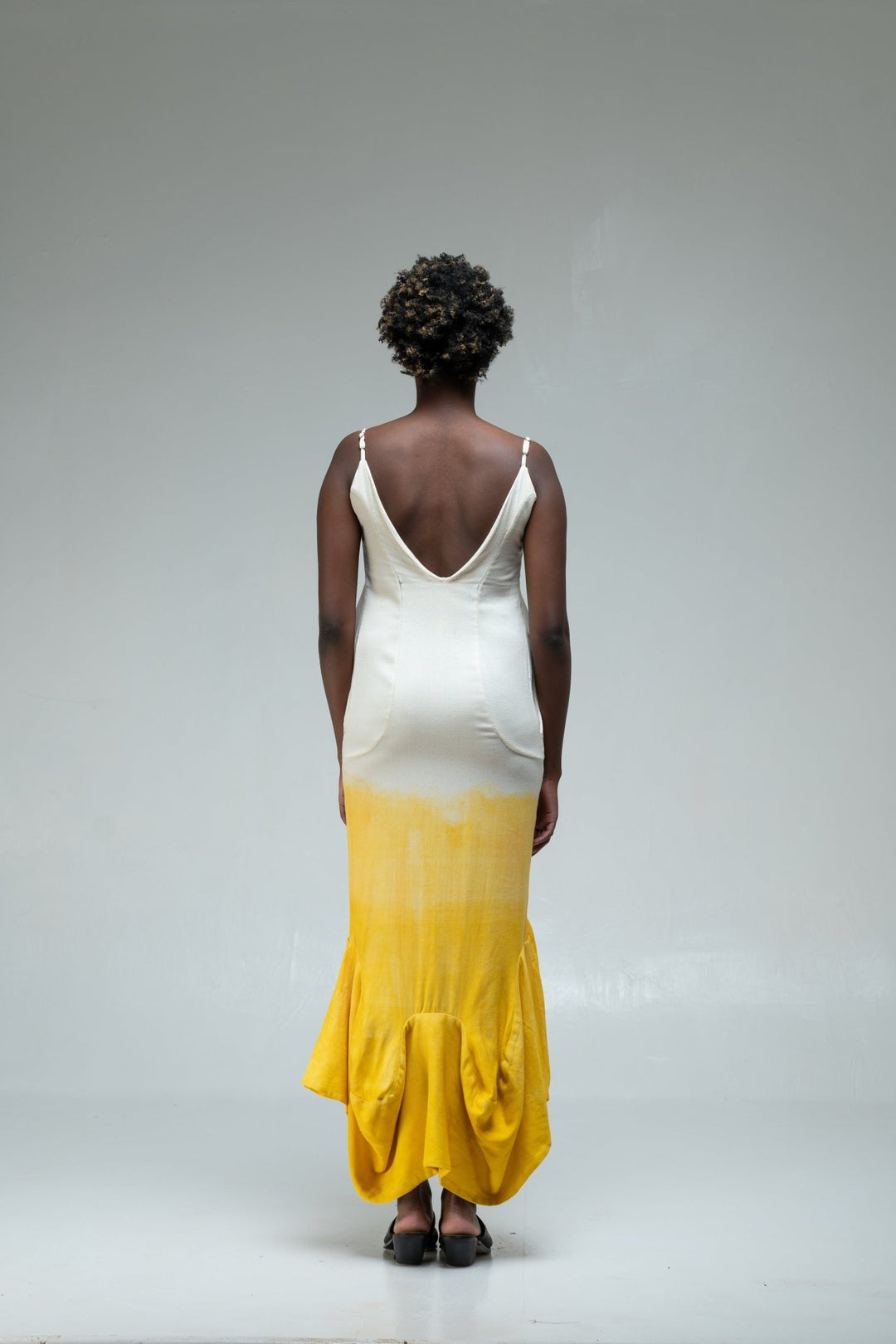 SEMI DRESS - HANDWOVEN | OBSIDIAN DAWN - Katush Store