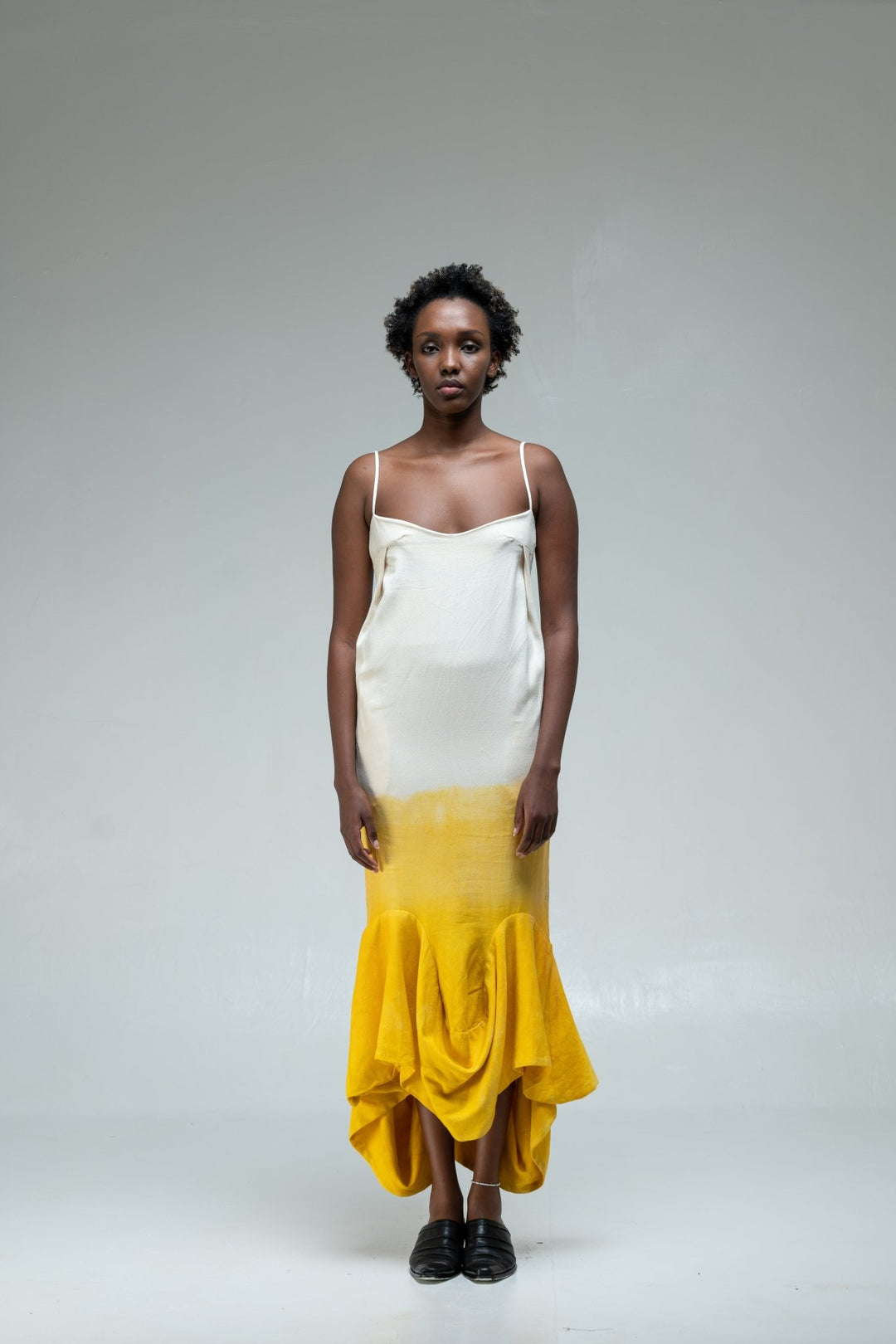 SEMI DRESS - HANDWOVEN | OBSIDIAN DAWN - Katush Store