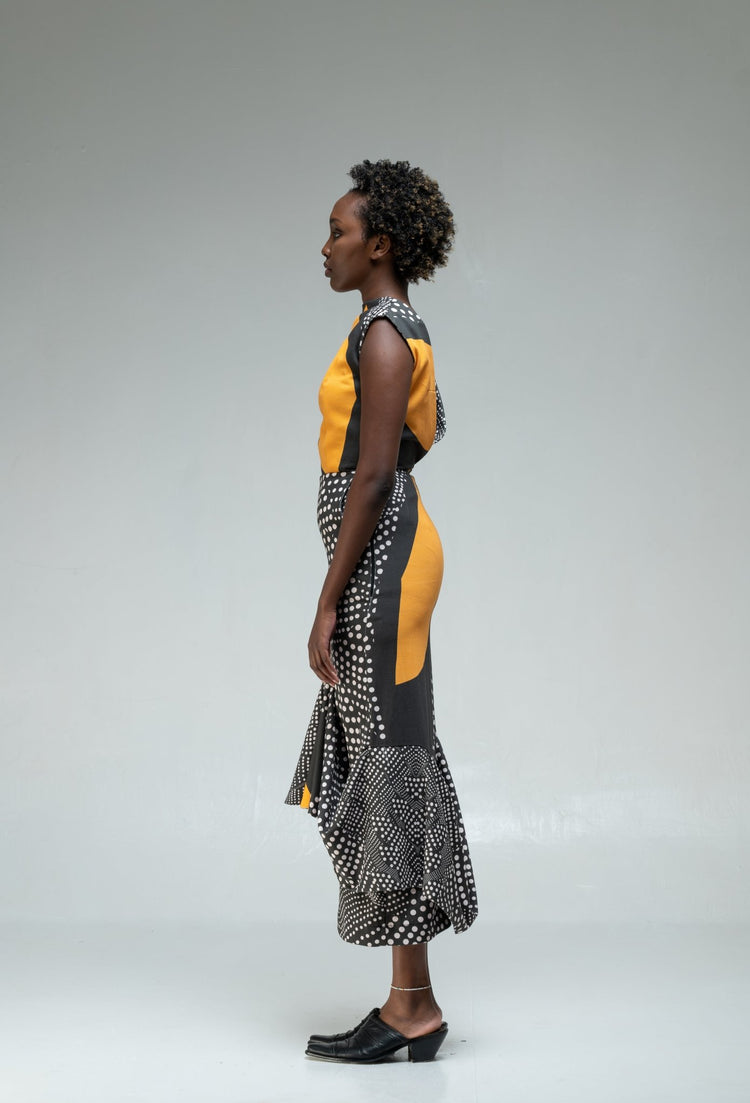SEMI DRESS | OBSIDIAN DAWN - Katush Store