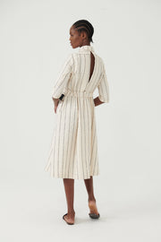 YAKISUKUMWA DRESS HANDWOVEN BACK